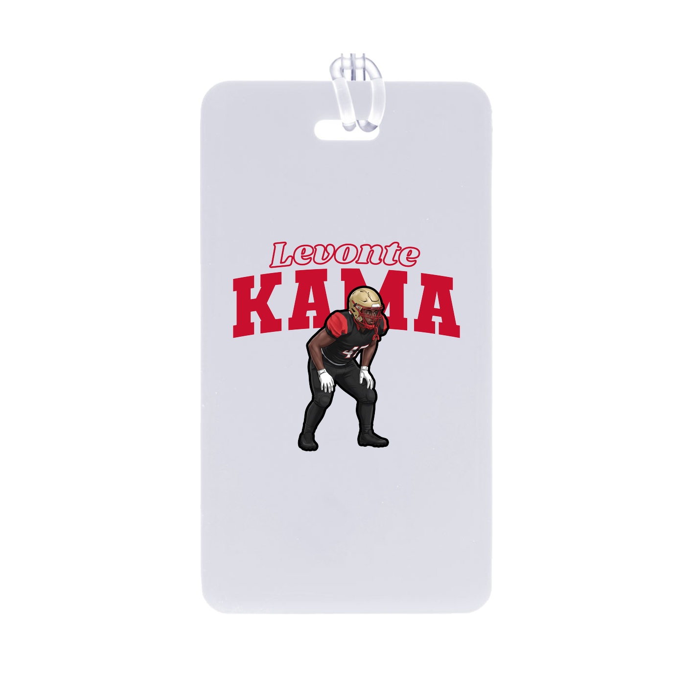Bag Tag — Name Arch in Classic