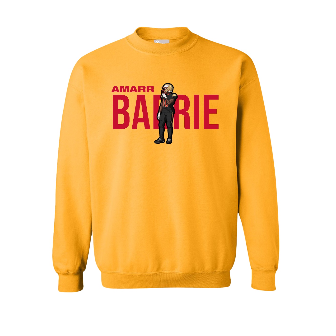 Fleece Crew — Player Name in Gold