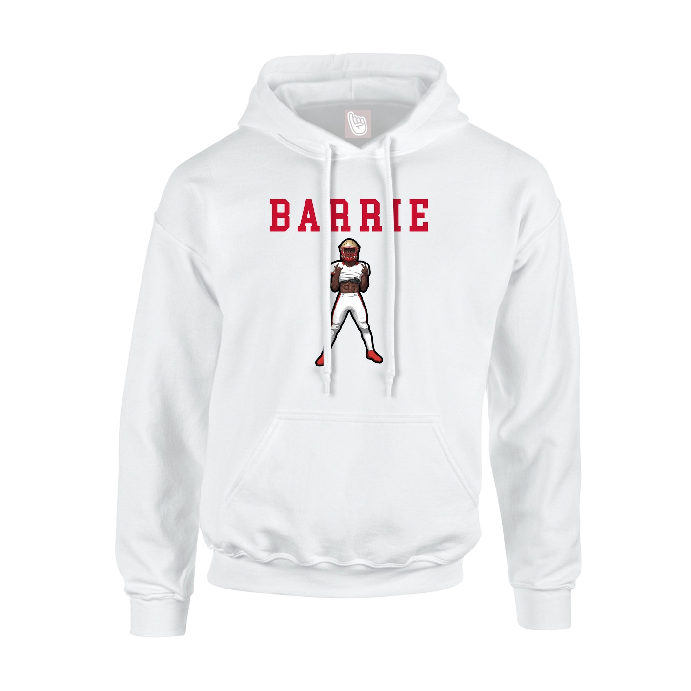 Youth Hoodie — Shirsey in White