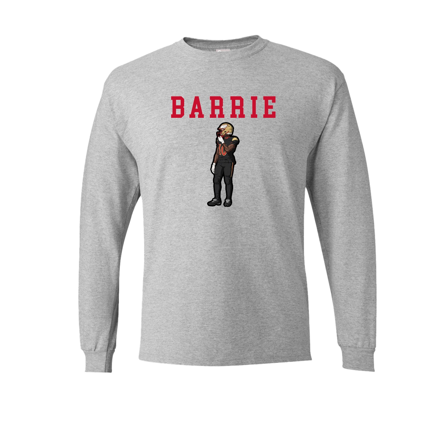 Long Sleeve Tee — Shirsey in Grey