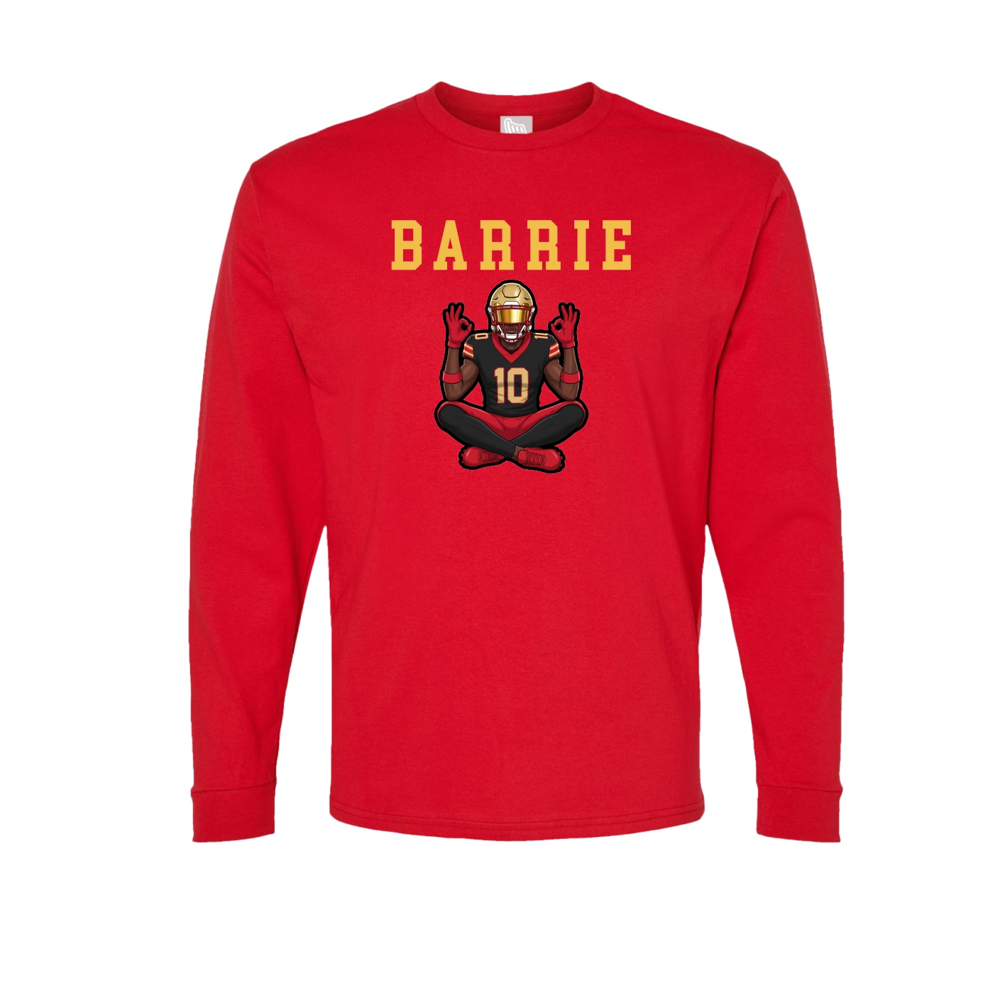 Long Sleeve Tee — Shirsey in Red