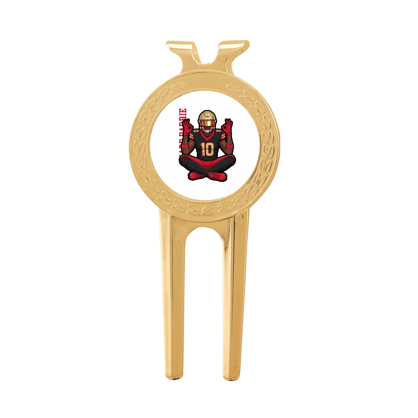 Divot Tool with Ball Marker — Name Vertical in Classic