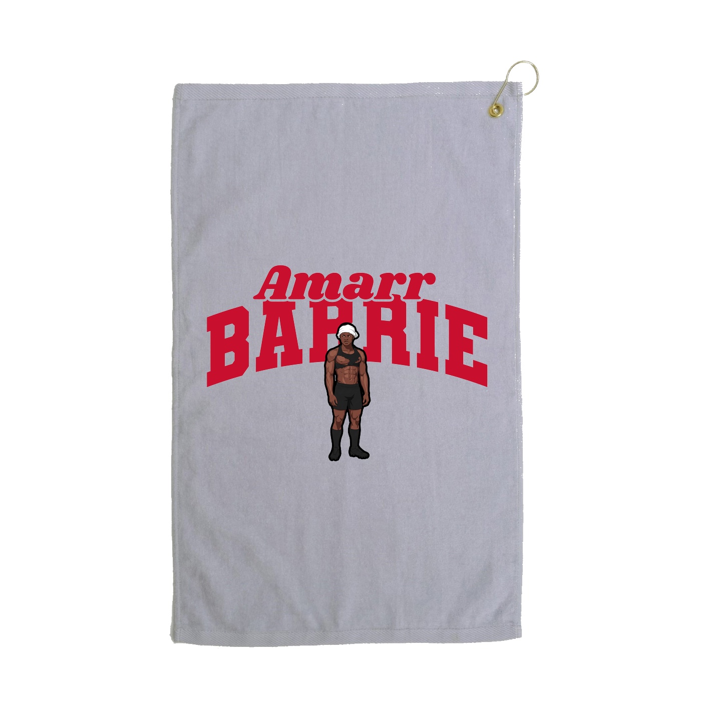 Golf Towel — Signature Arch in Grey