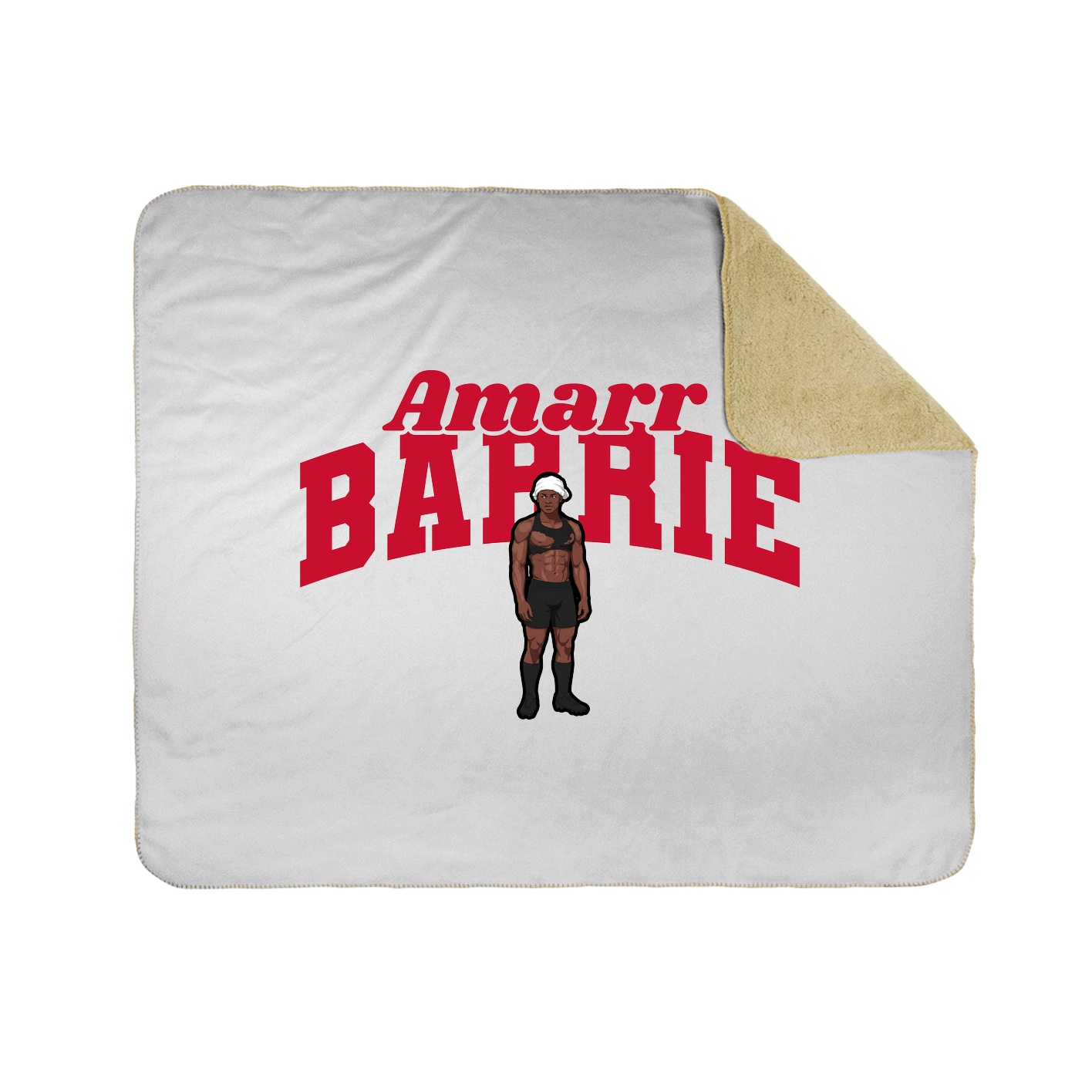 Throw Blanket — Signature Arch in White