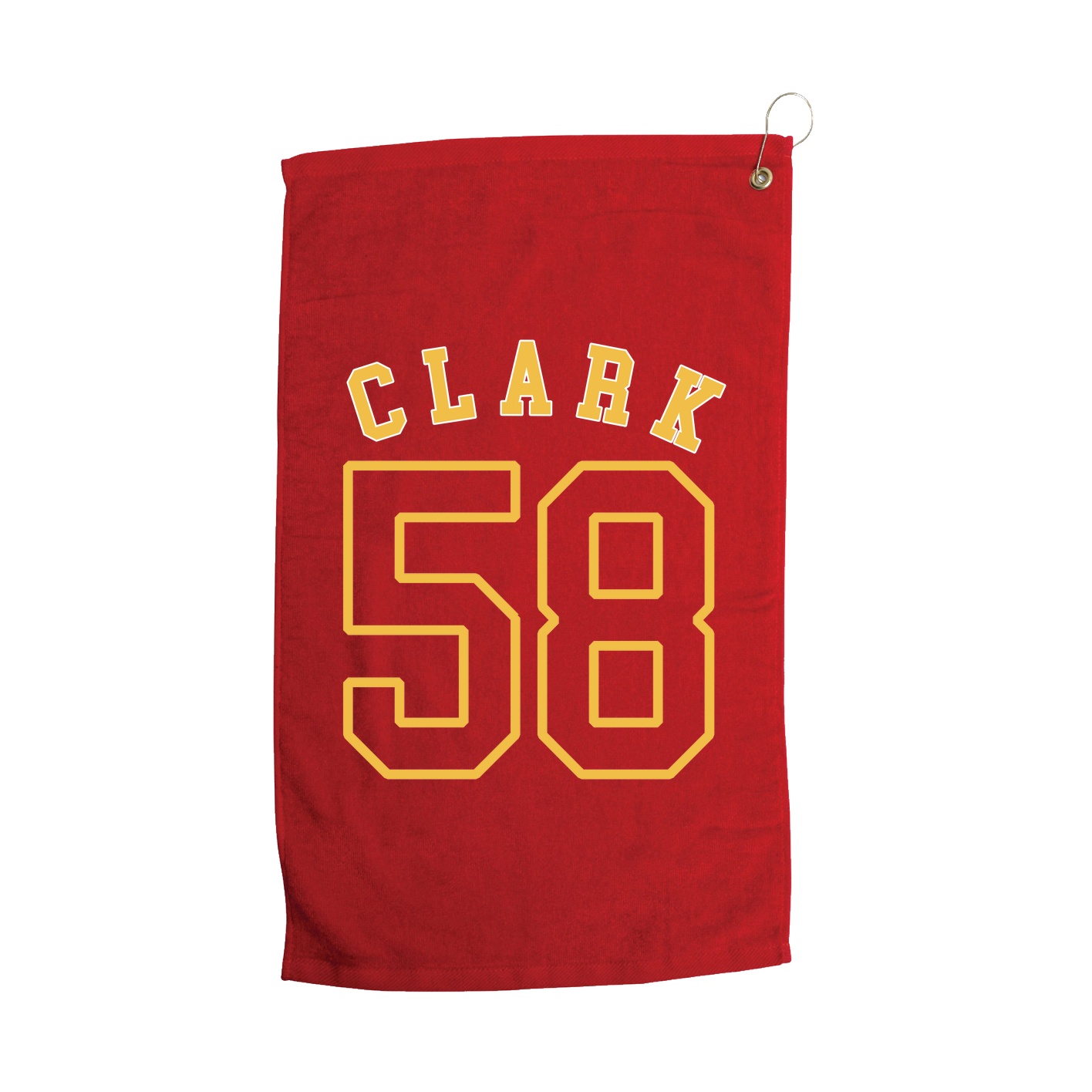 Golf Towel — Shirsey Arch in Red