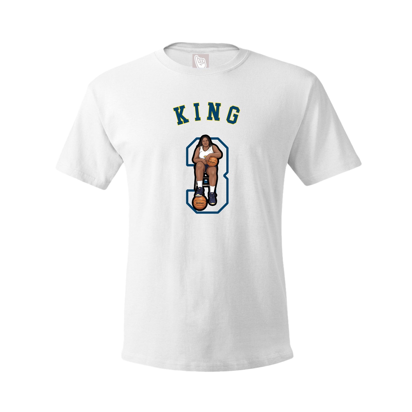Youth Tee — Shirsey Arch in White