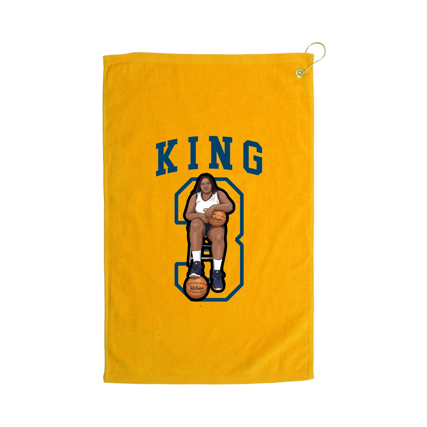 Golf Towel — Shirsey in Gold