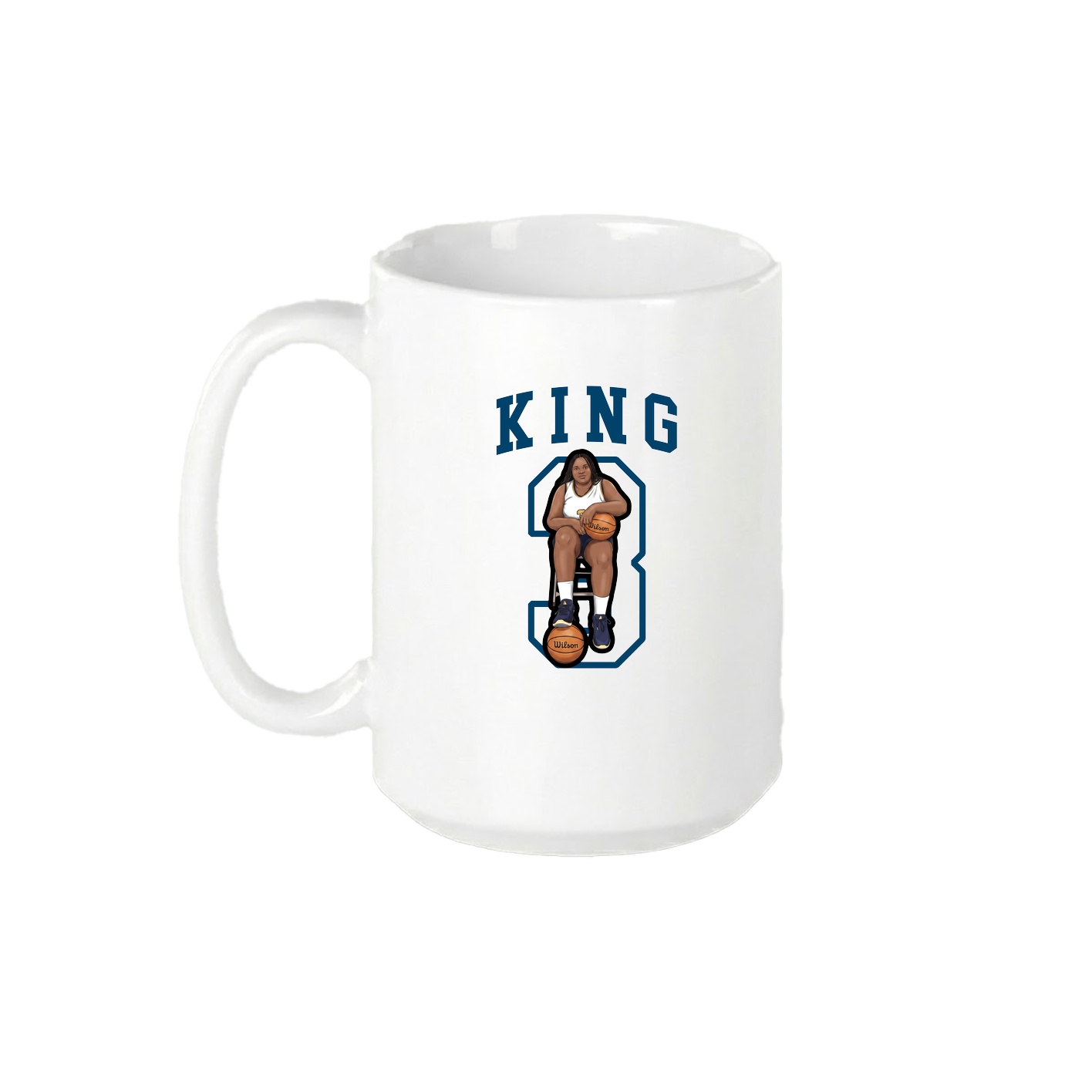 15oz Coffee Mug — Shirsey in White