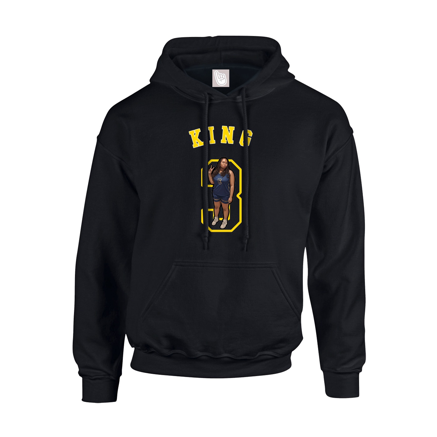 Hoodie — Shirsey Arch in Black