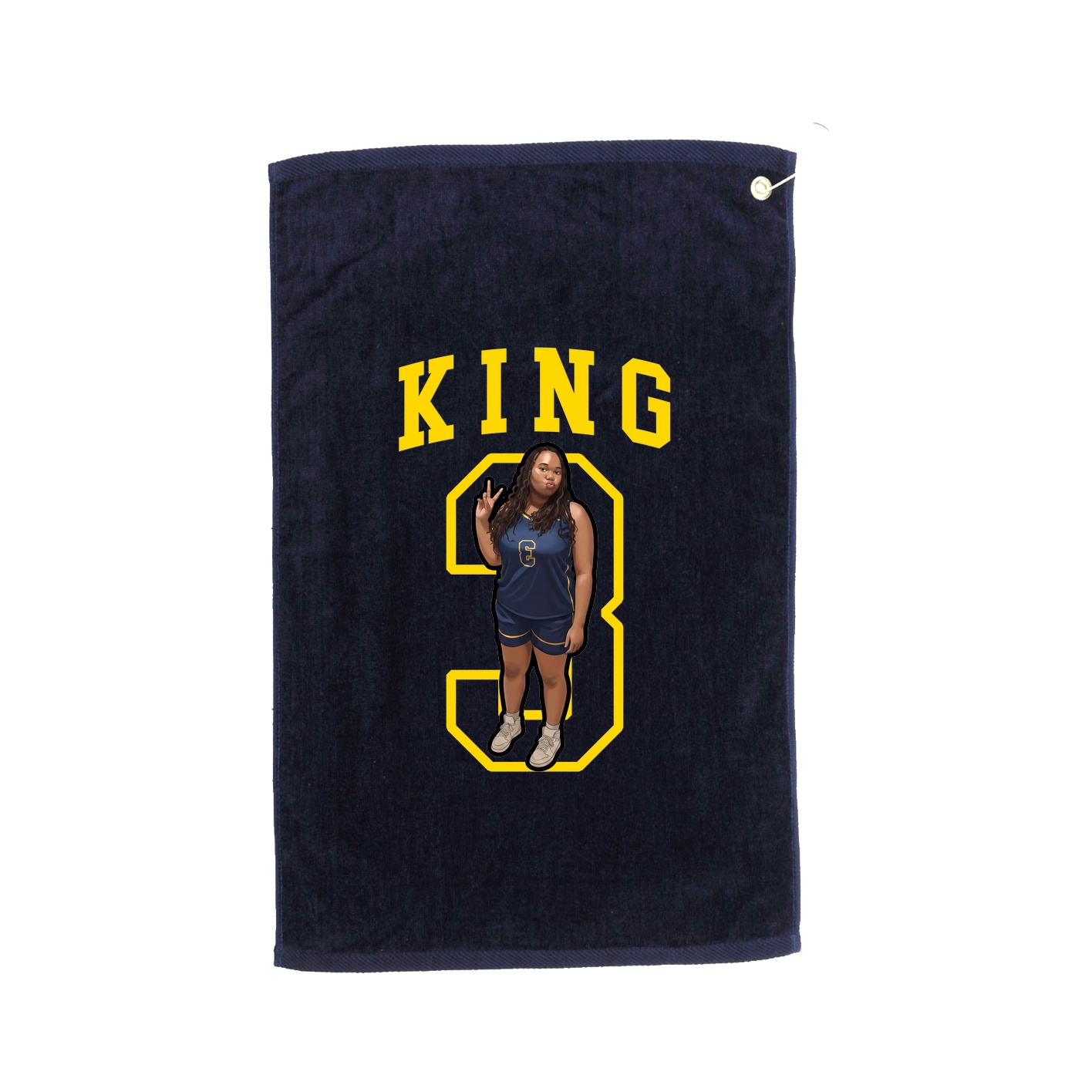 Golf Towel — Shirsey in Navy