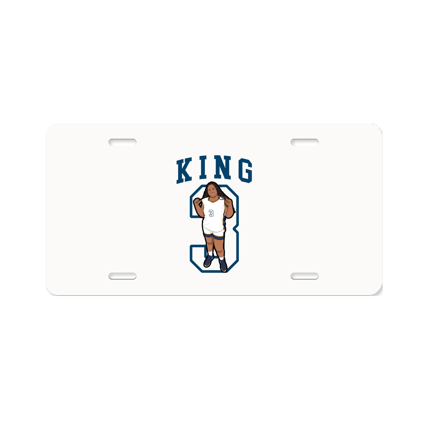 Aluminum License Plate
