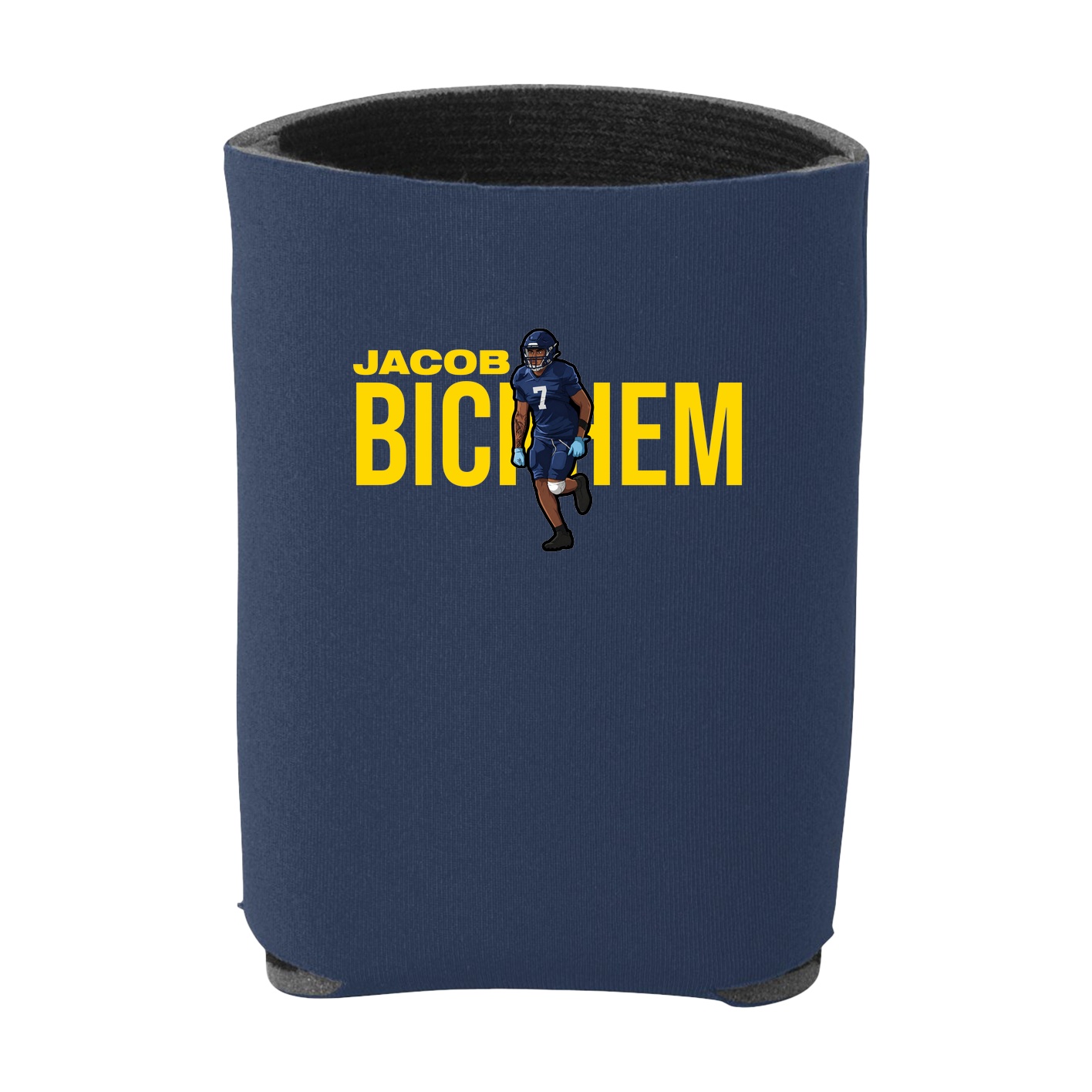 Can Holder — Player Name in Navy