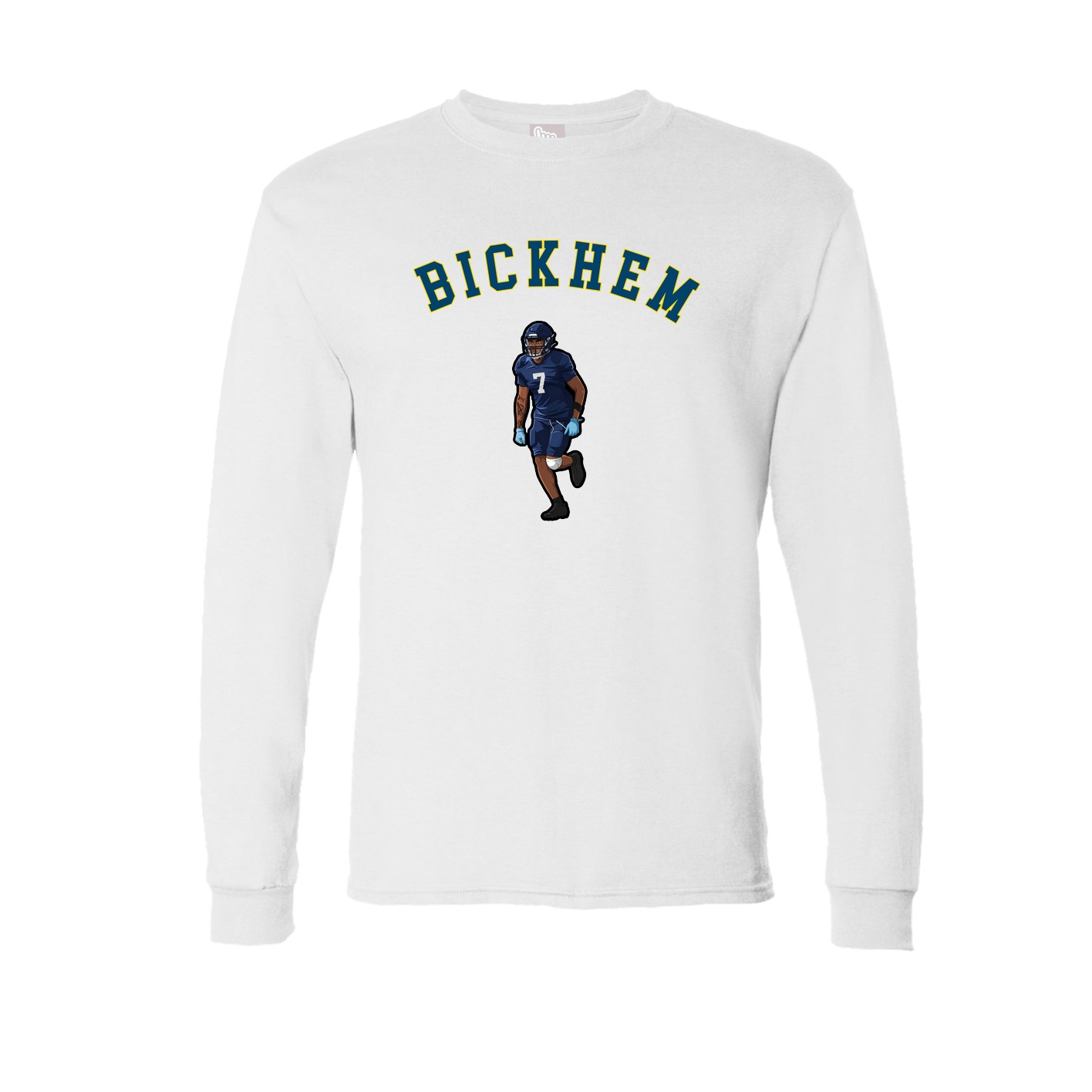 Long Sleeve Tee — Shirsey Arch in White