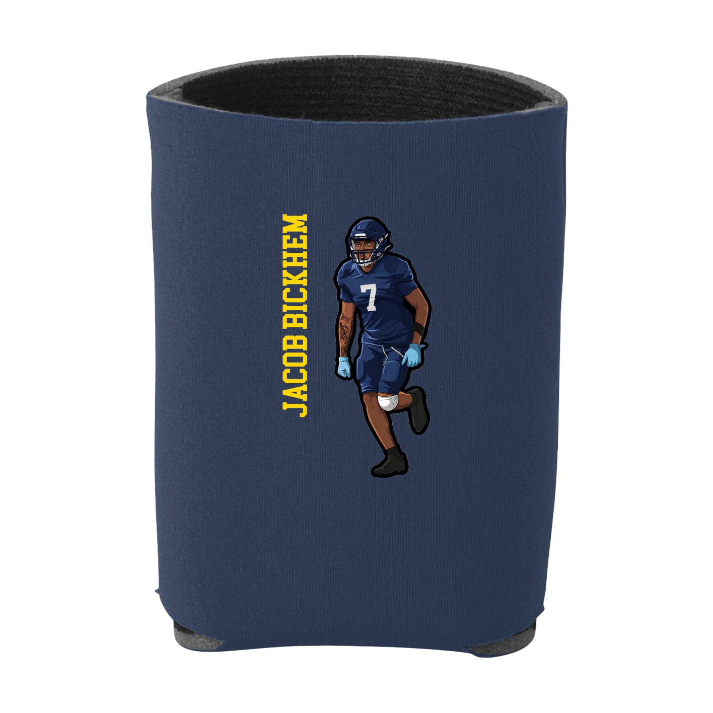 Can Holder — Name Vertical in Navy