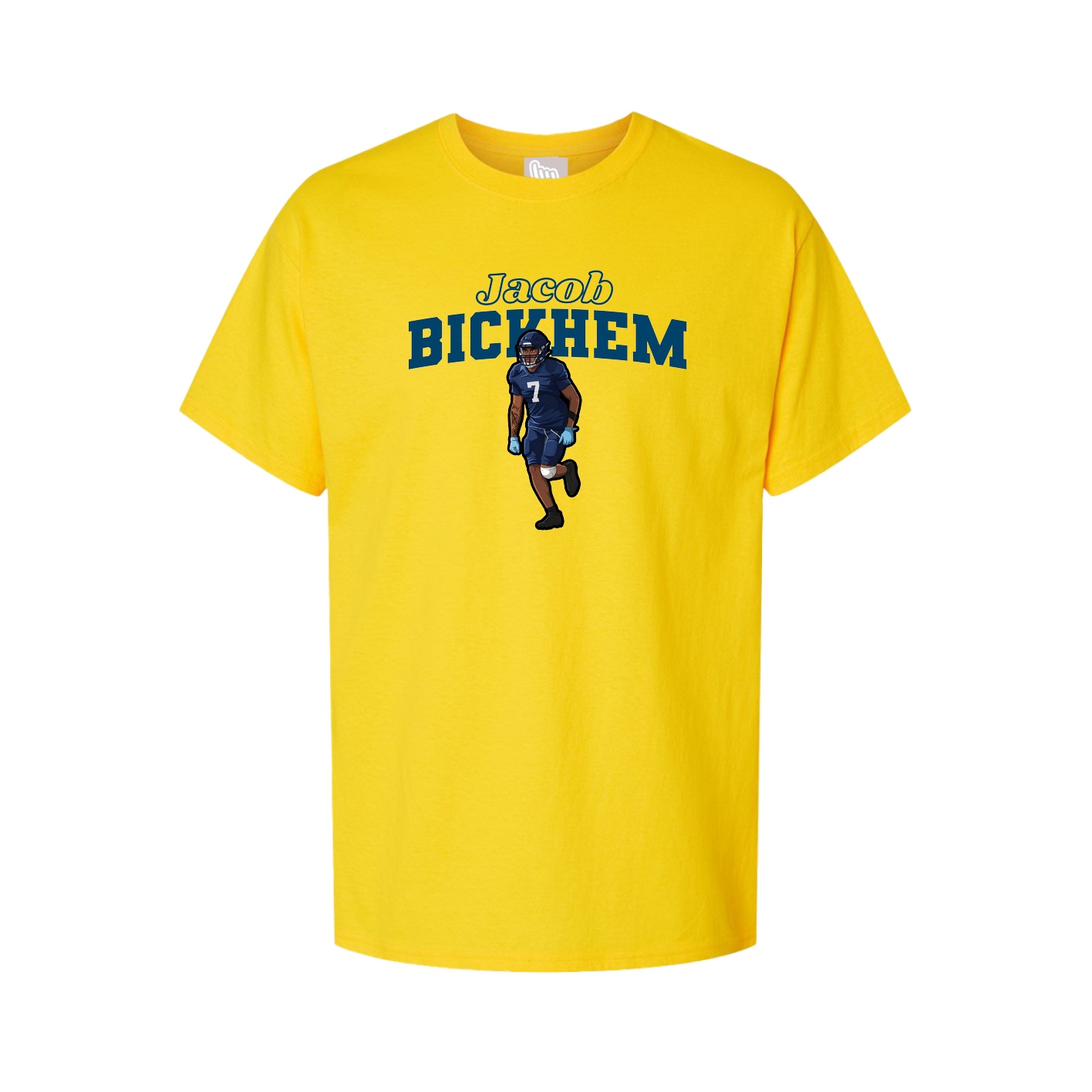 Tee — Name Arch in Gold