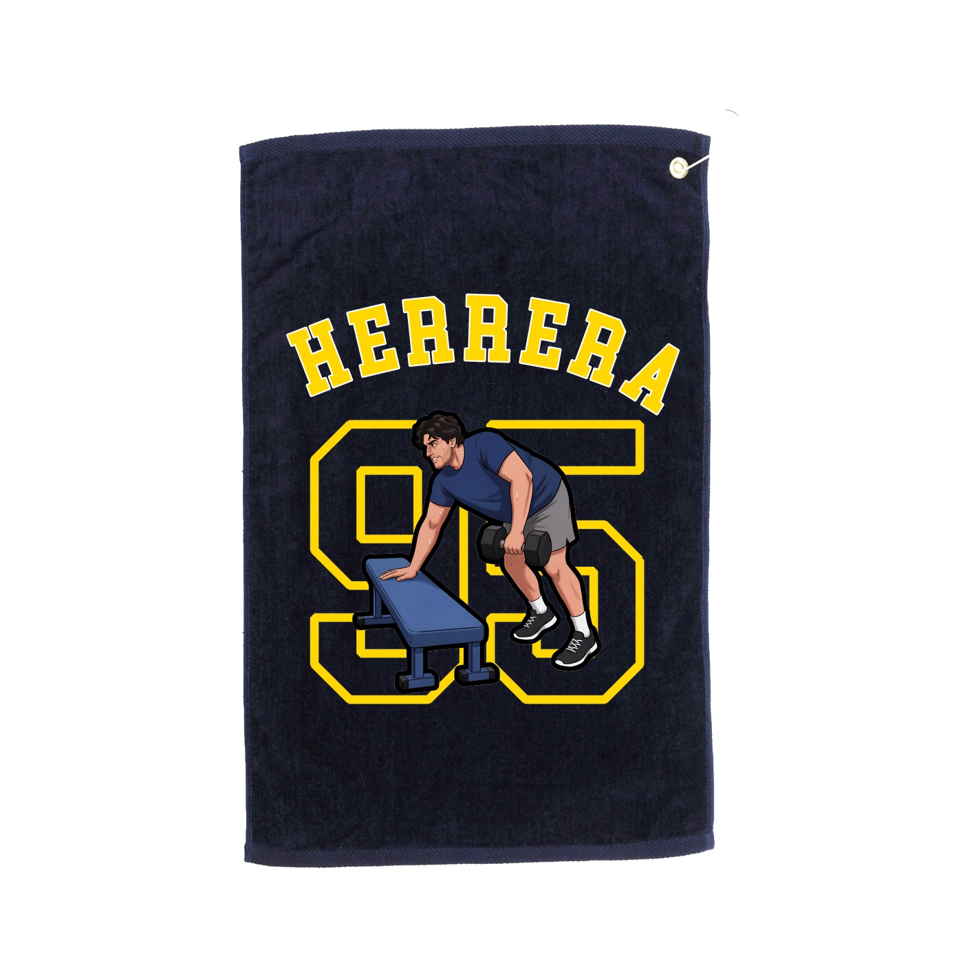 Golf Towel — Shirsey Arch in Navy