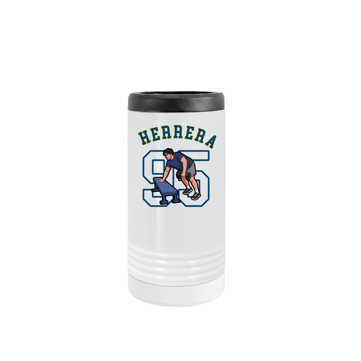 Slim Beverage Holder — Shirsey Arch in White