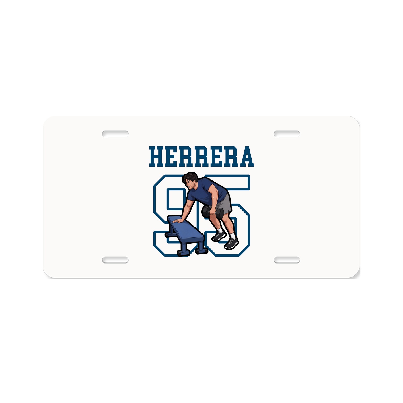 License Plate — Shirsey in Classic
