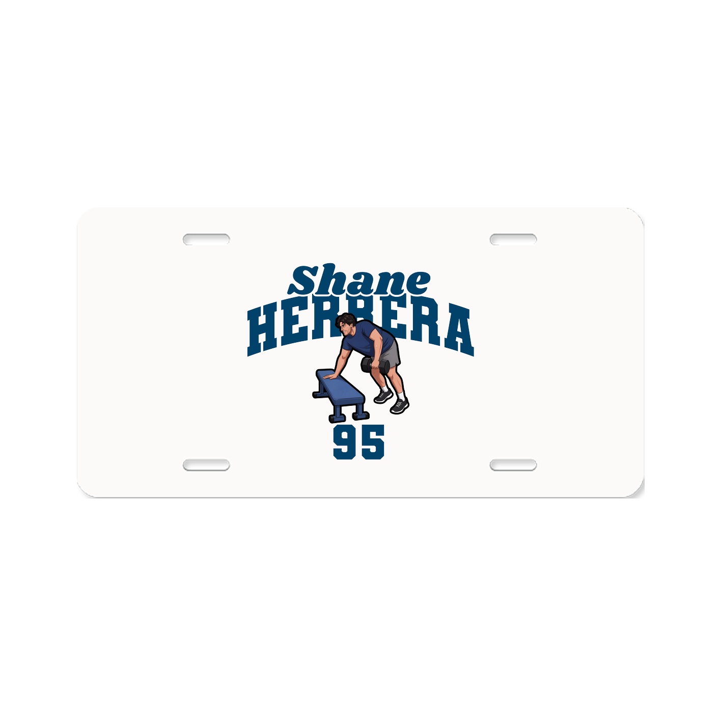 License Plate — Signature Arch in Classic