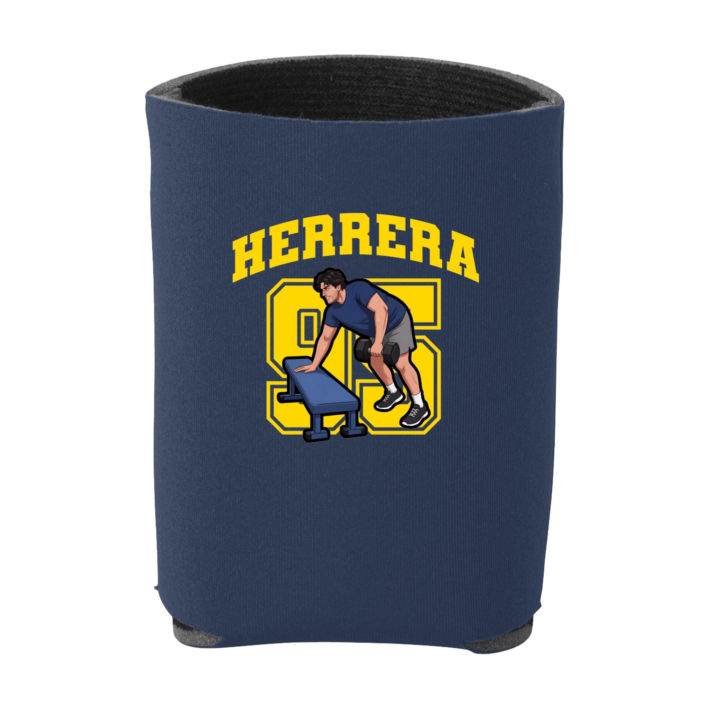 Can Holder — Number in Navy