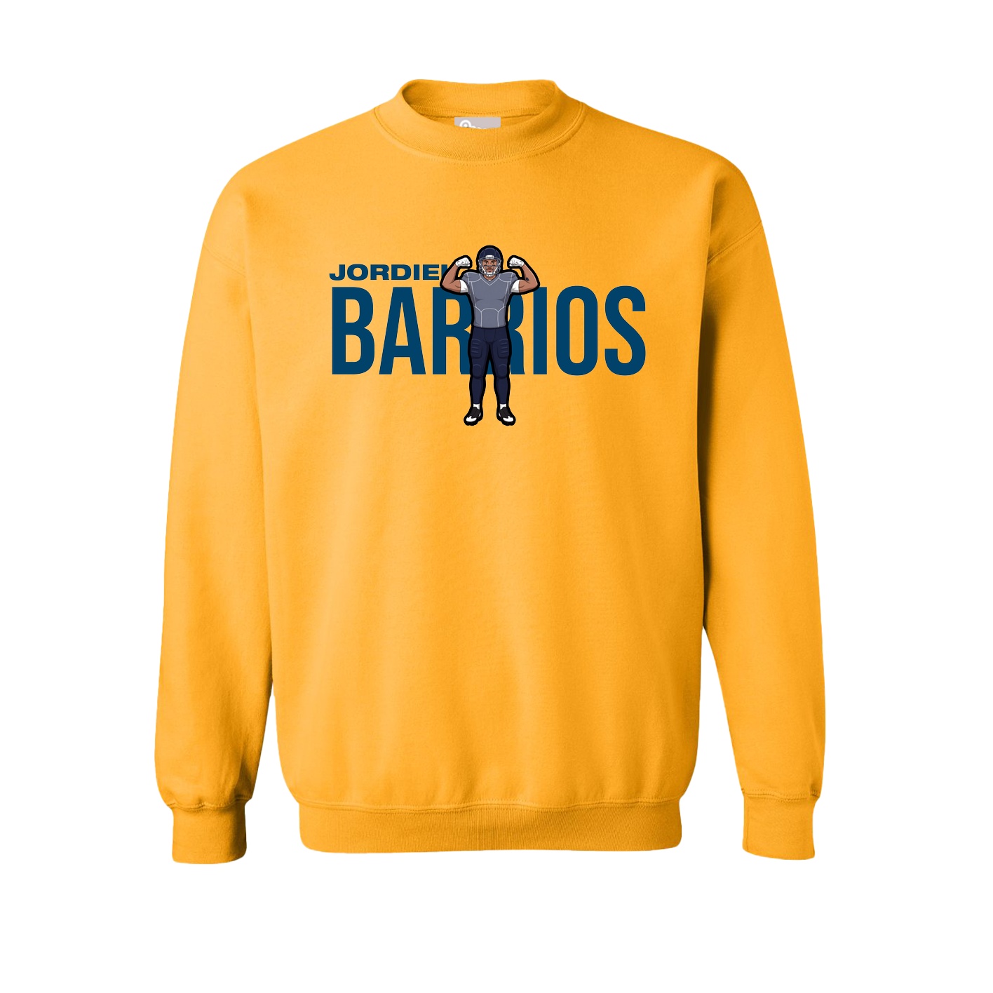 Fleece Crew — Player Name in Gold