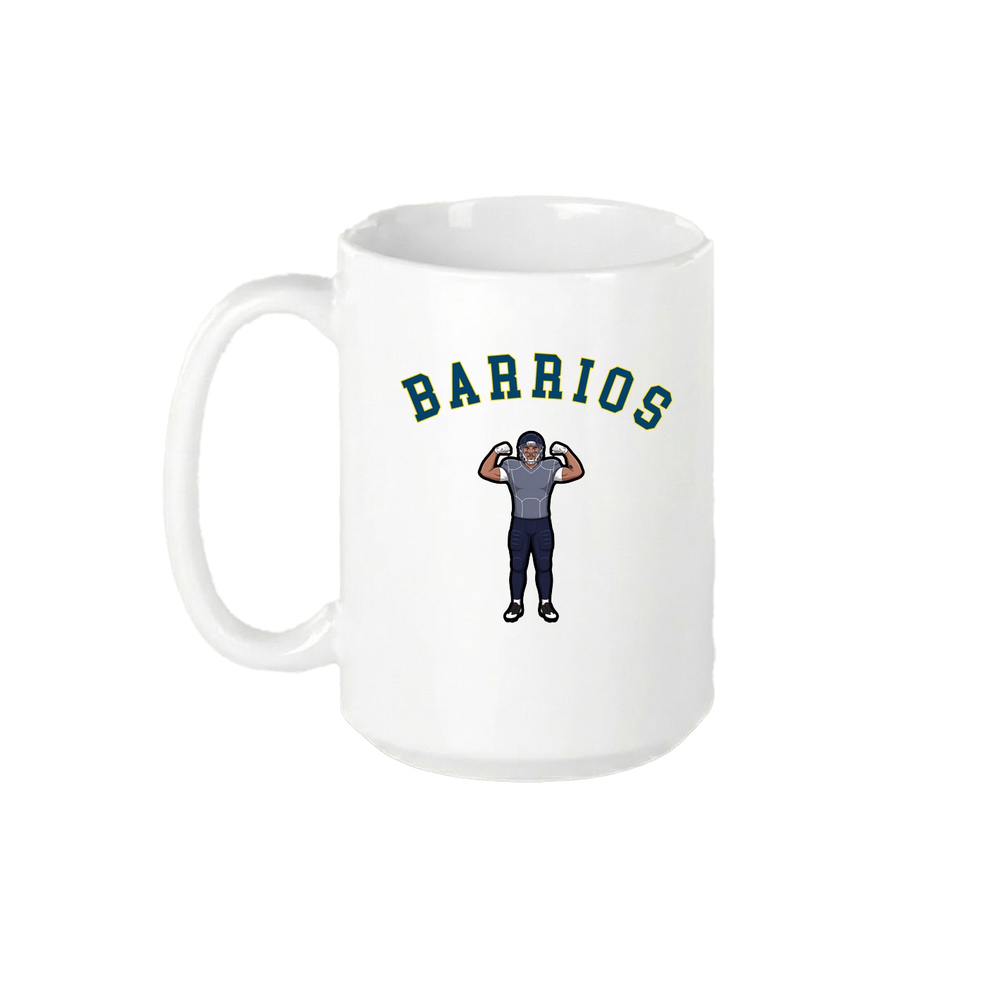 15oz Coffee Mug — Shirsey Arch in White