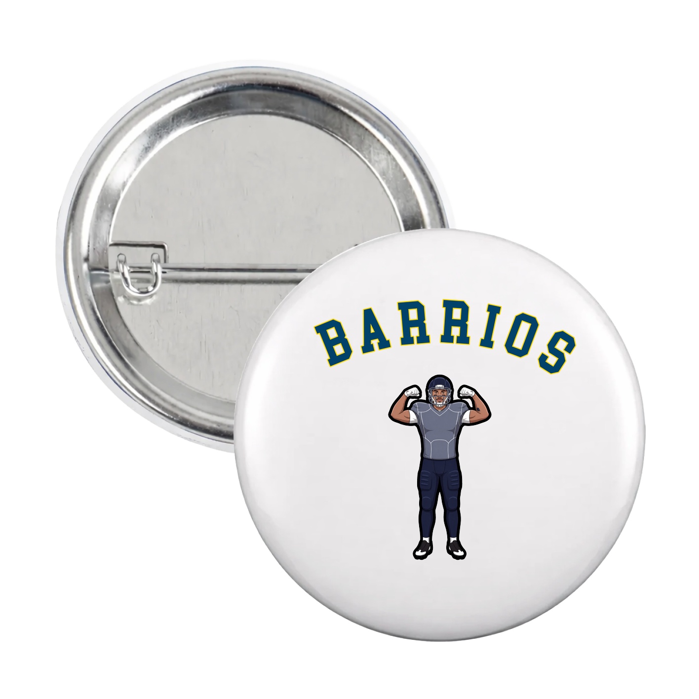 Game Day Button — Shirsey Arch in White