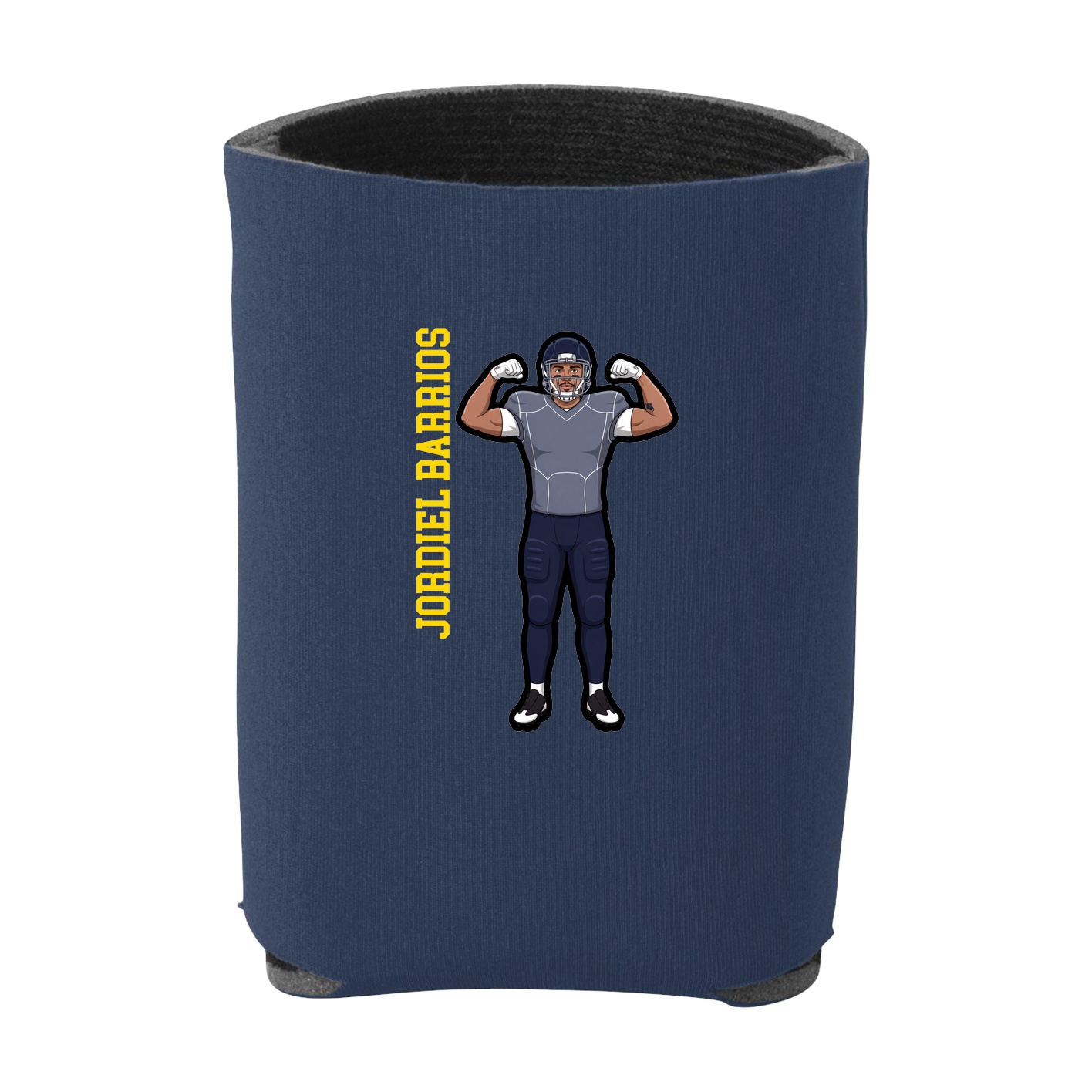 Can Holder — Name Vertical in Navy