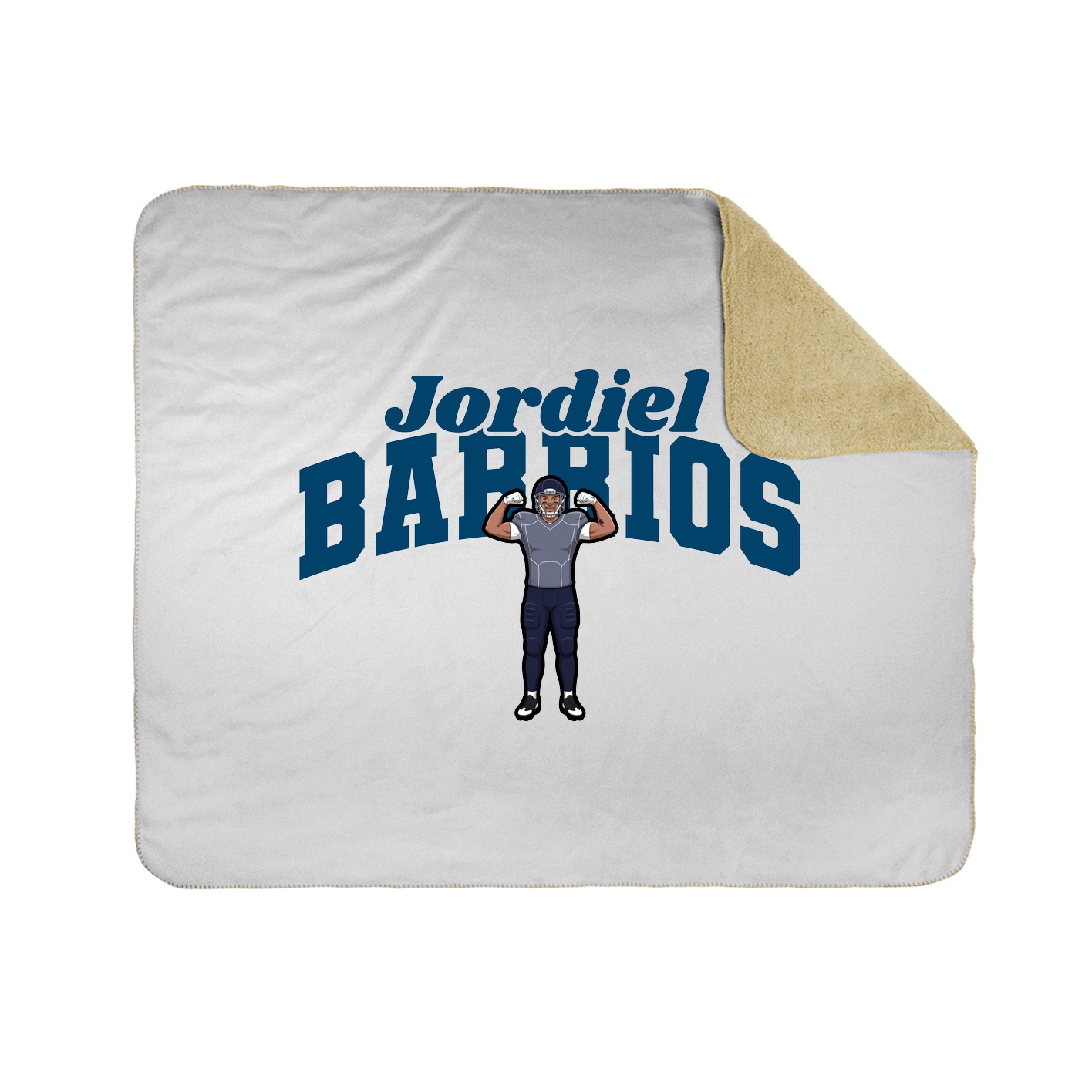 Throw Blanket — Signature Arch in White