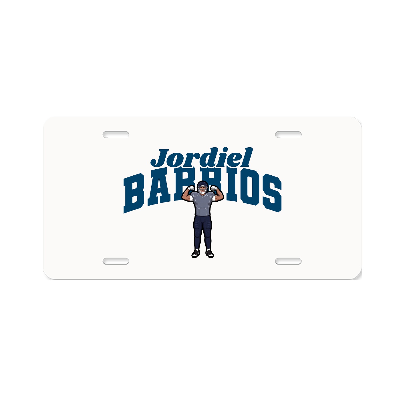 License Plate — Signature Arch in Classic