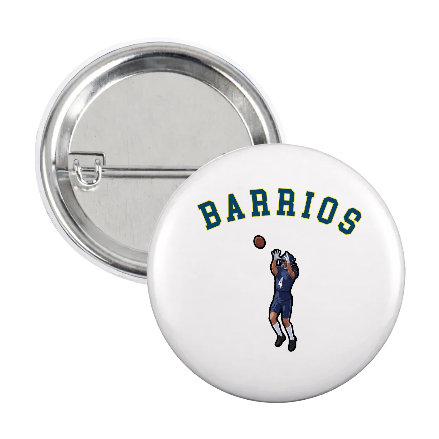 Game Day Button — Shirsey Arch in White