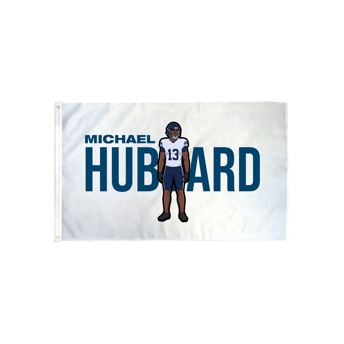 3x5 Flag — Player Name in Classic