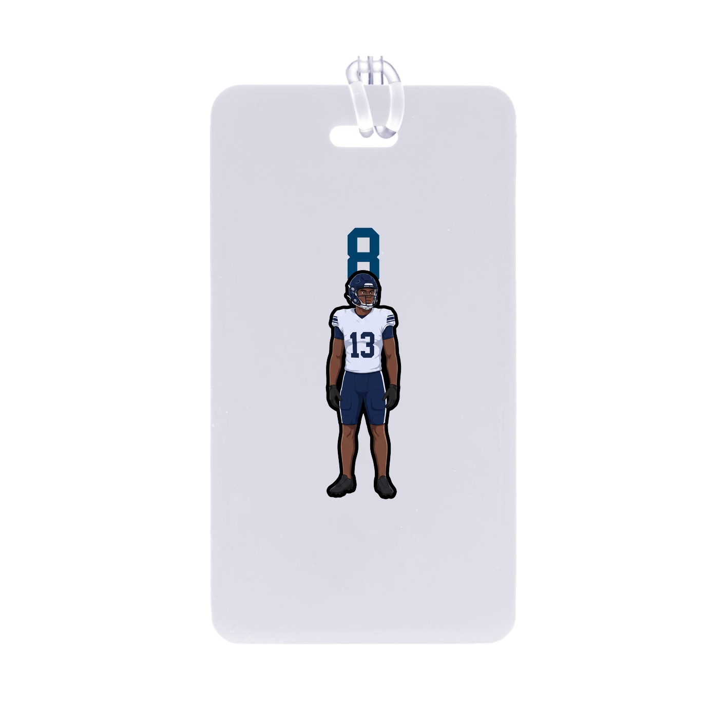 Bag Tag — Number Top in Classic
