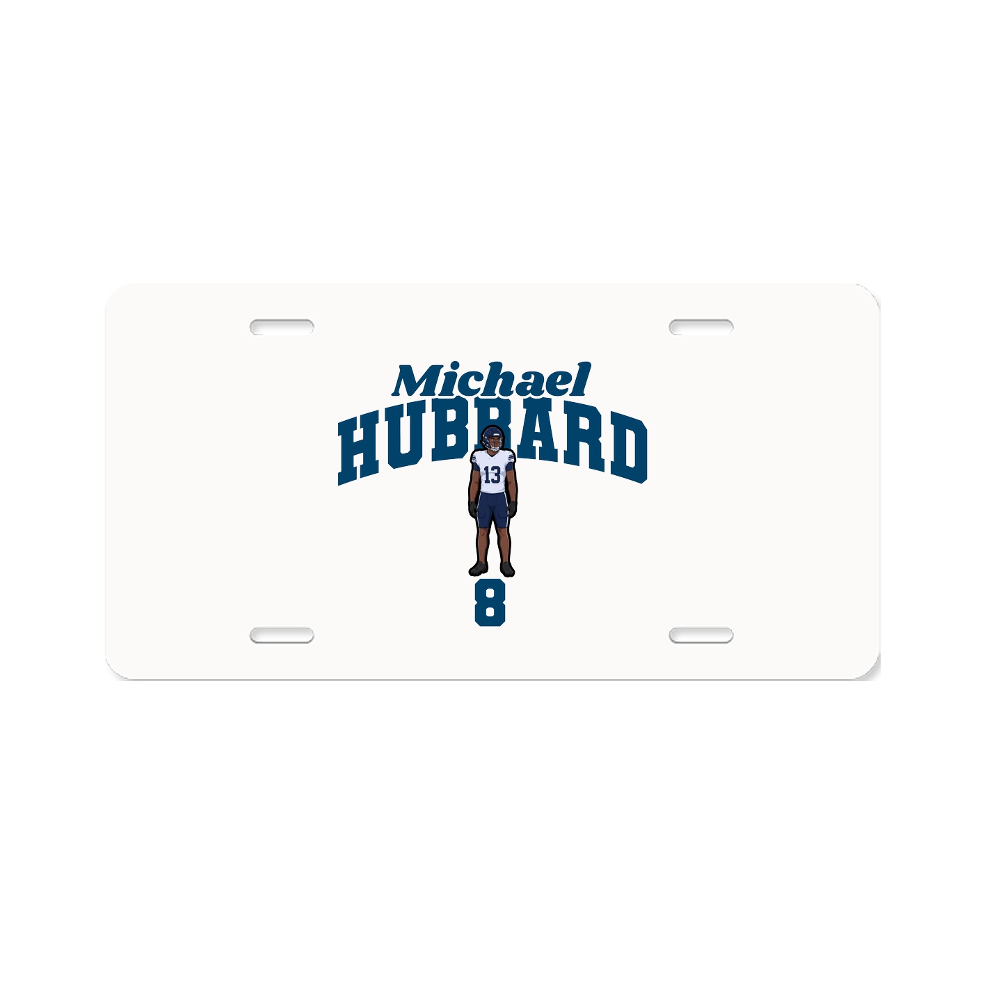 License Plate — Signature Arch in Classic