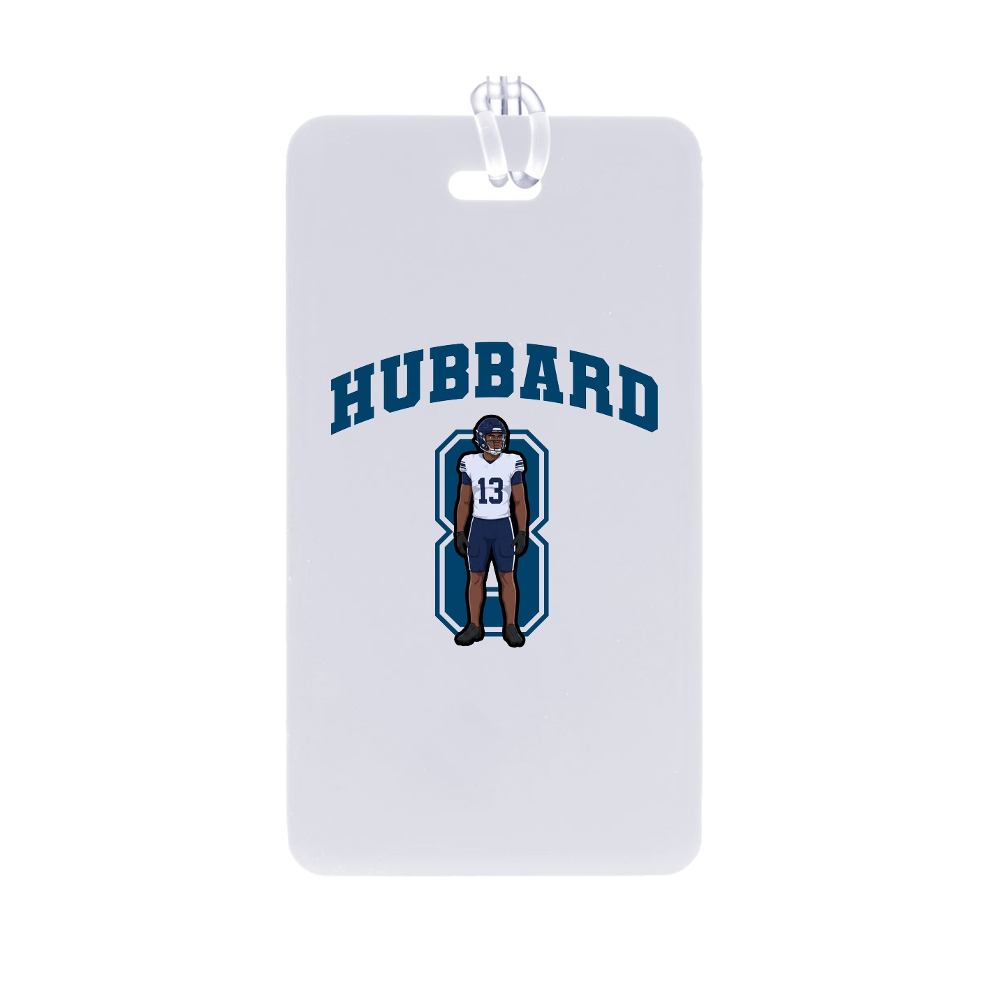 Bag Tag — Number in Classic