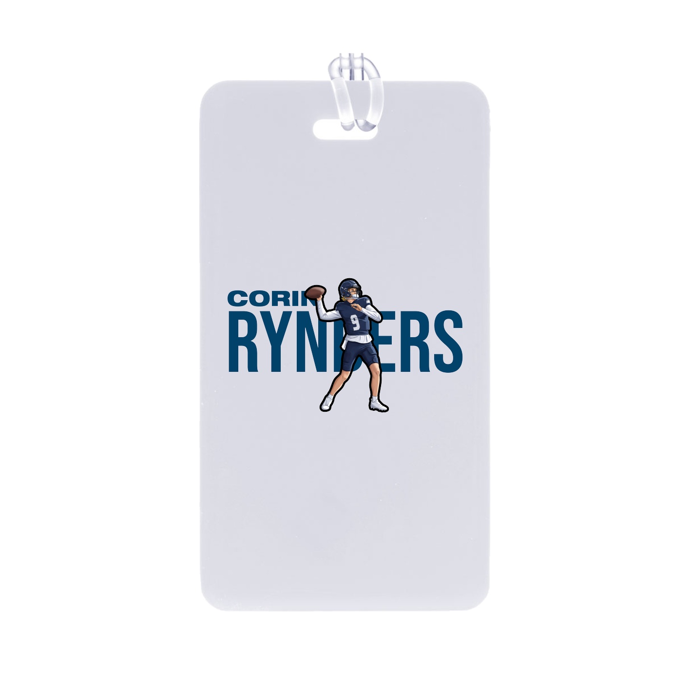 Bag Tag — Player Name in Classic