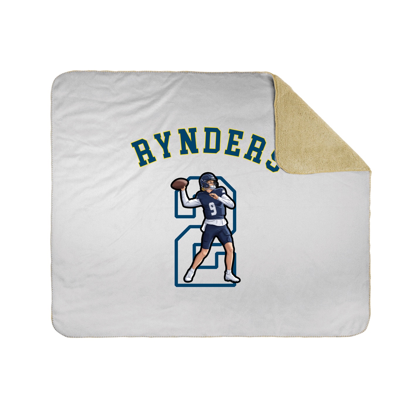 Throw Blanket — Shirsey Arch in White