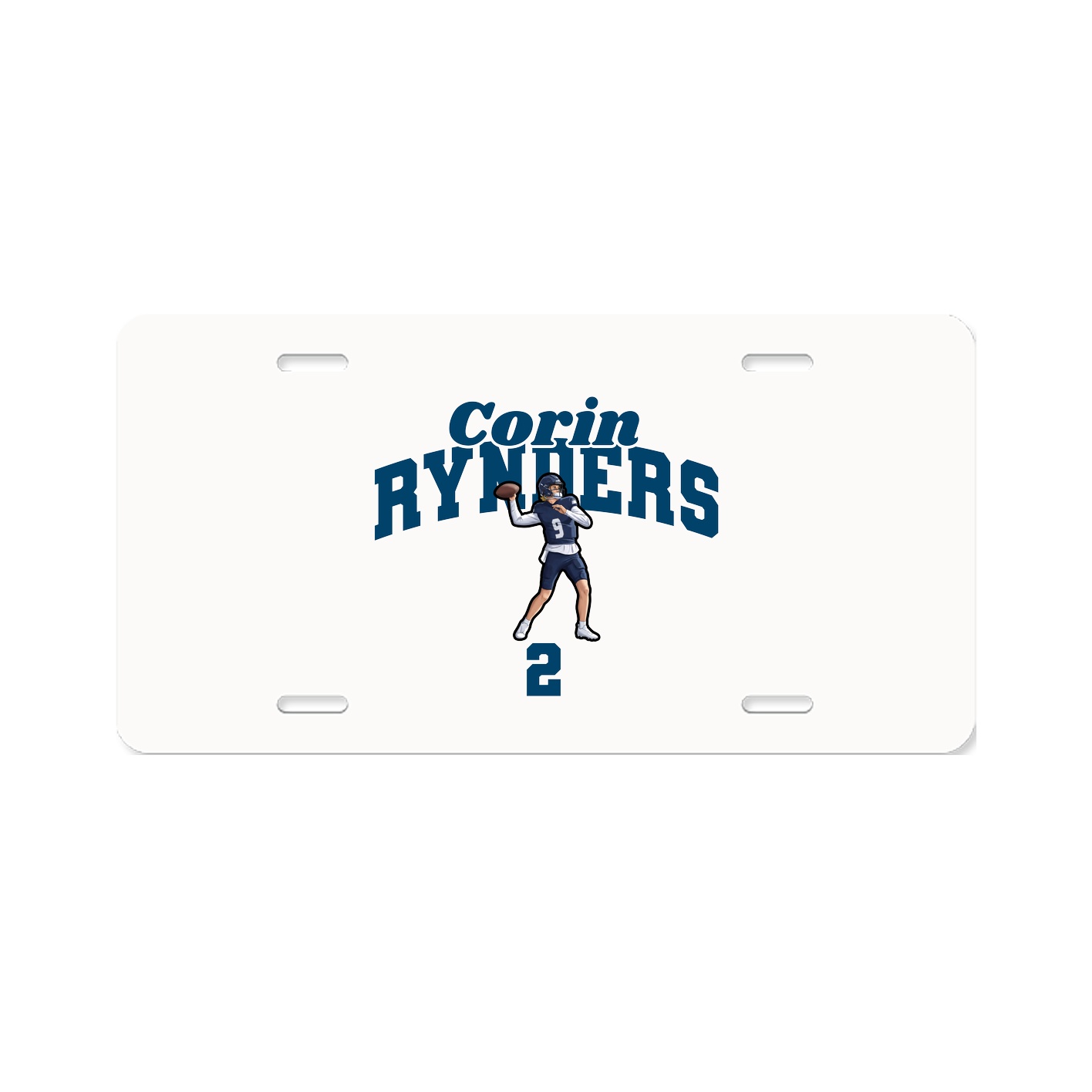 License Plate — Signature Arch in Classic