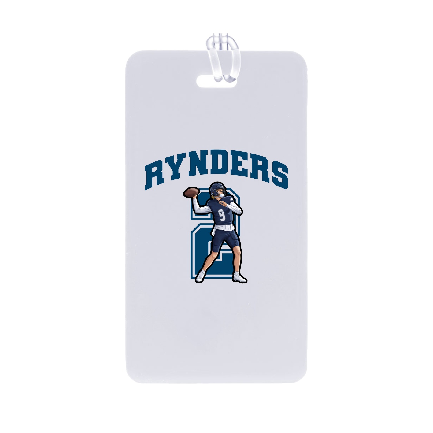 Bag Tag — Number in Classic