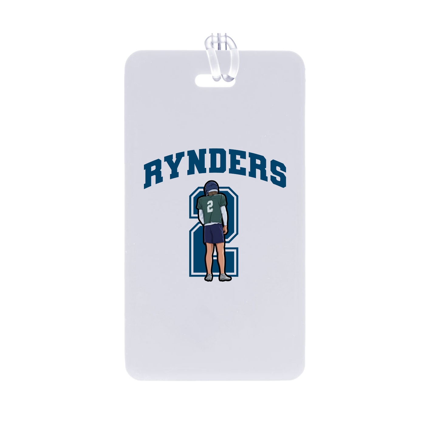 Bag Tag — Number in Classic