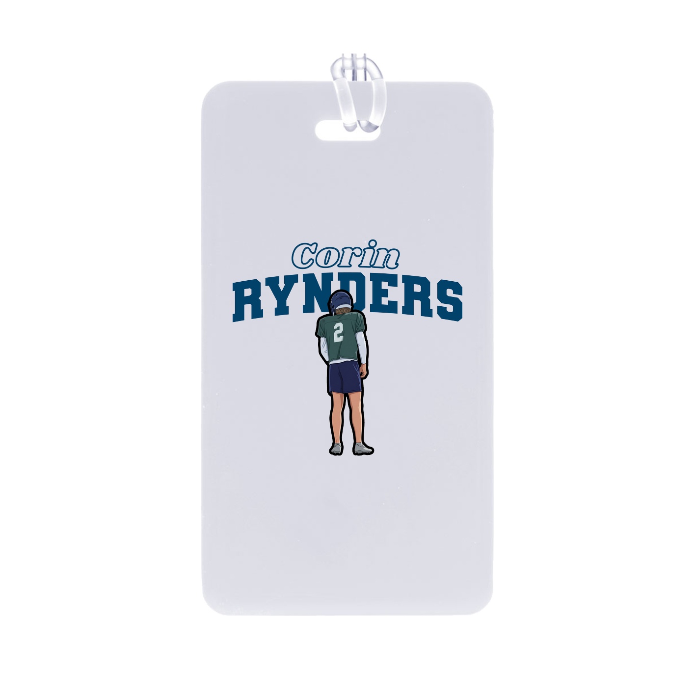 Bag Tag — Name Arch in Classic