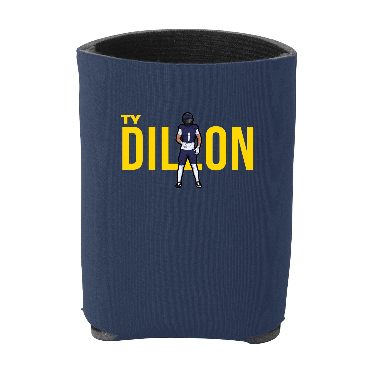 Can Holder — Player Name in Navy