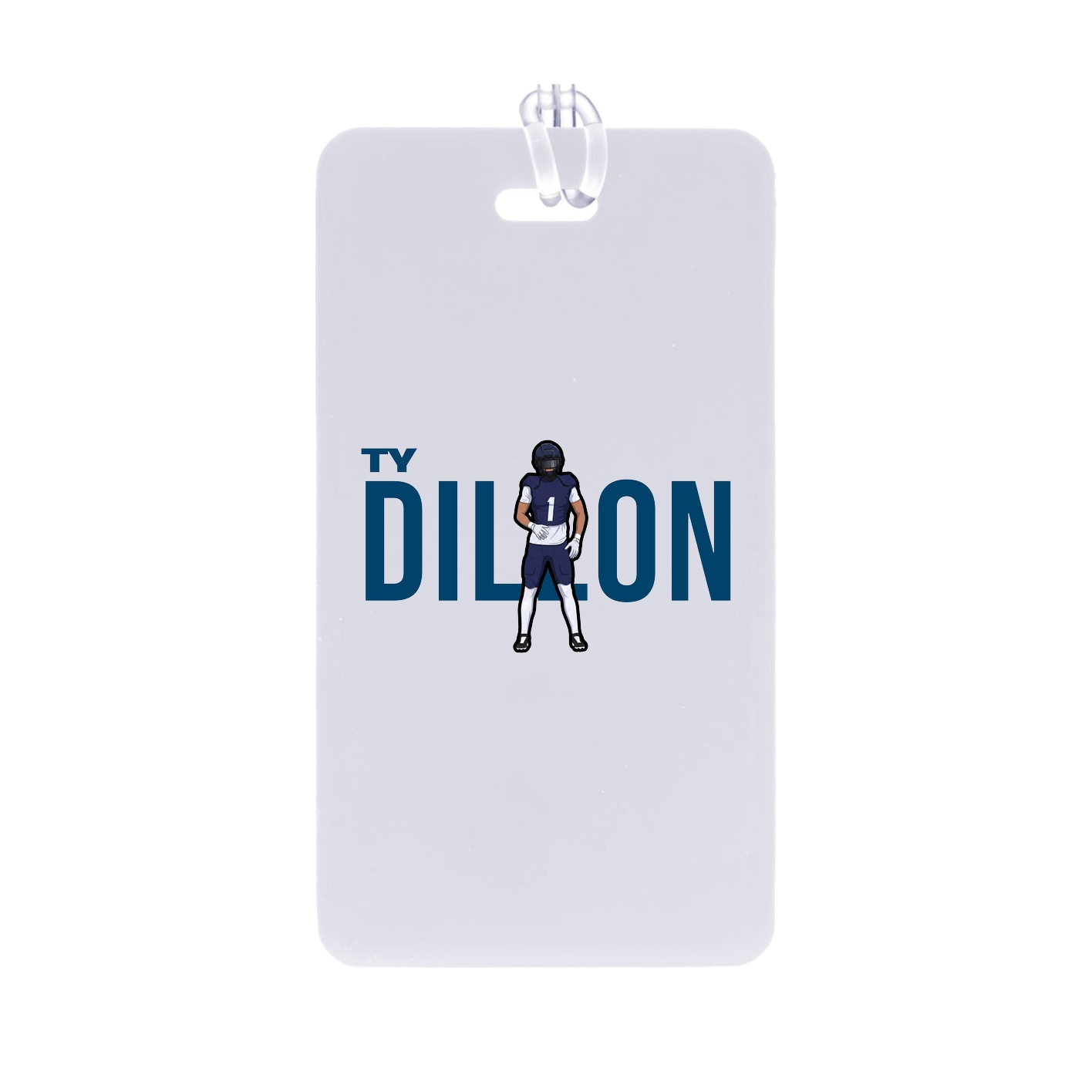 Bag Tag — Player Name in Classic