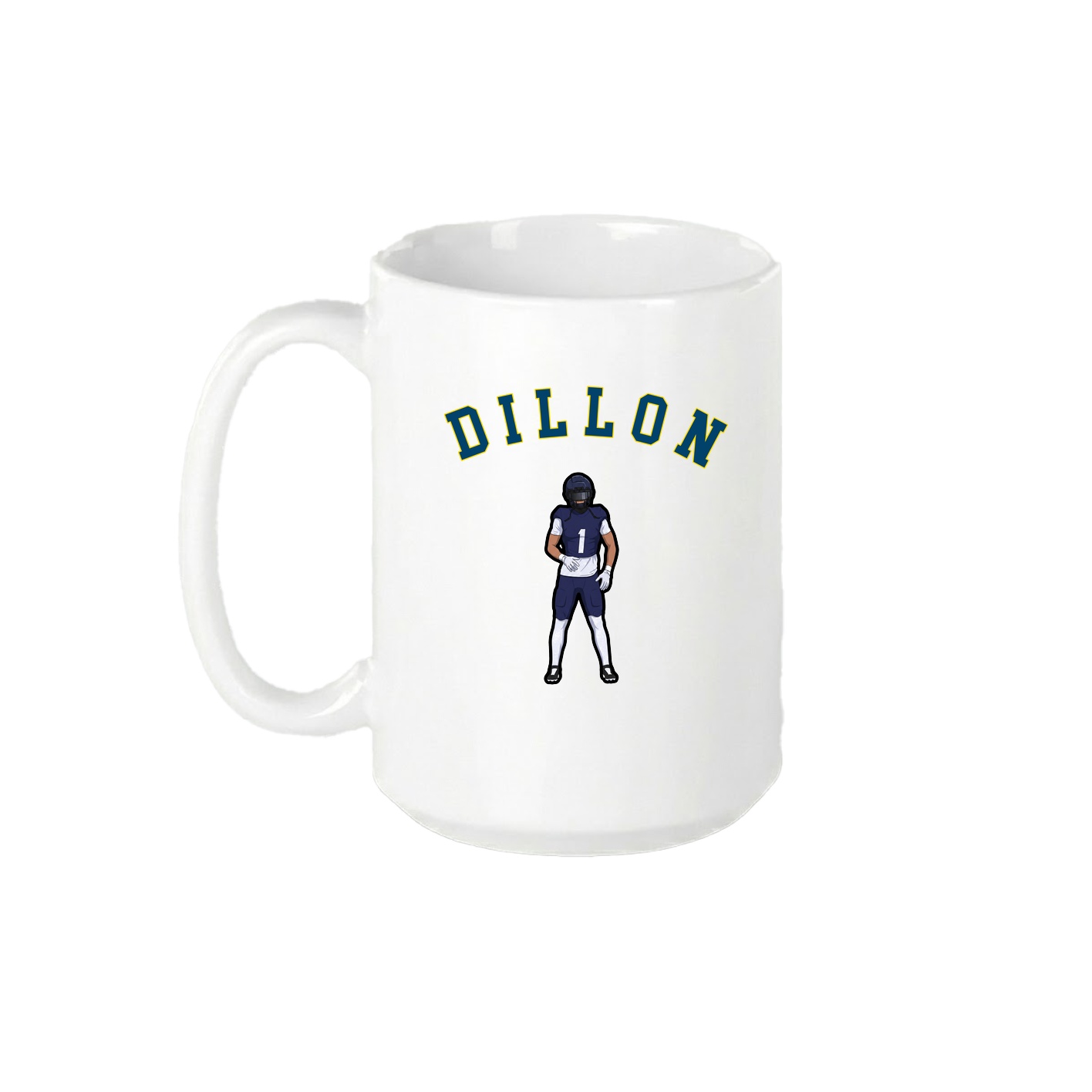 15oz Coffee Mug — Shirsey Arch in White