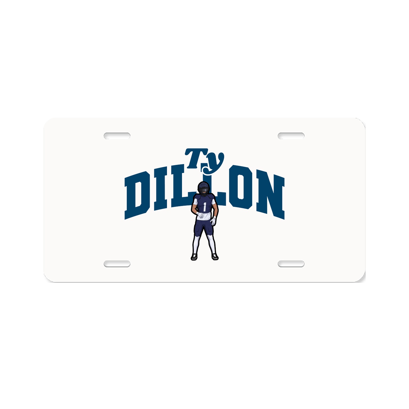 License Plate — Signature Arch in Classic