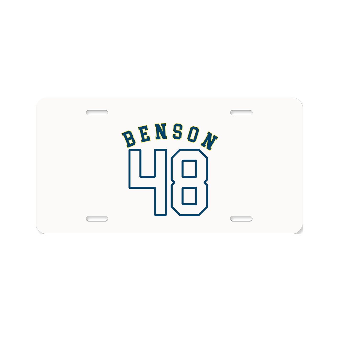 License Plate — Shirsey Arch in Classic