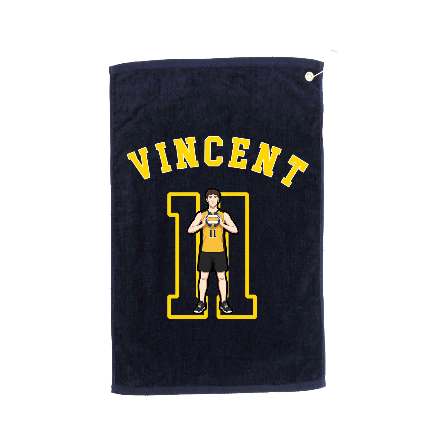 Golf Towel — Shirsey Arch in Navy