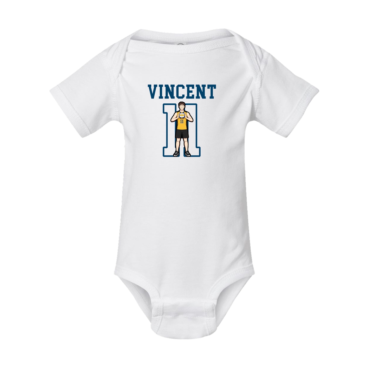 Baby Onesie — Shirsey in White