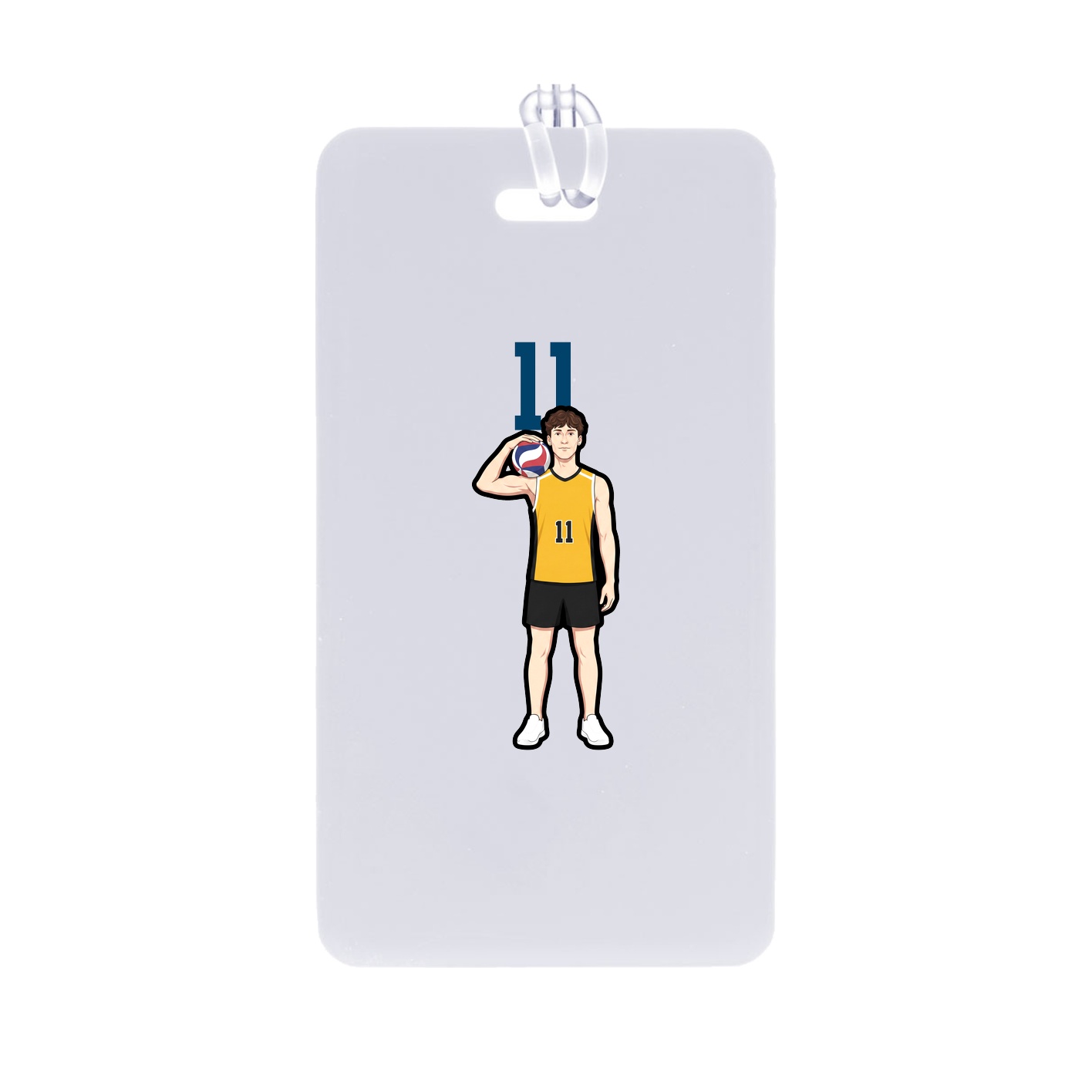 Bag Tag — Number Top in Classic