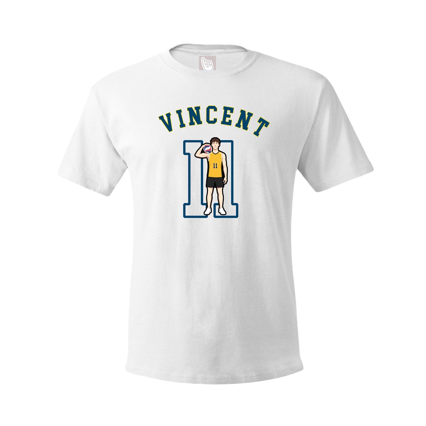 Youth Tee — Shirsey Arch in White